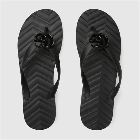 gucci chevron thong sandals|Gucci thong sandals for cheap.